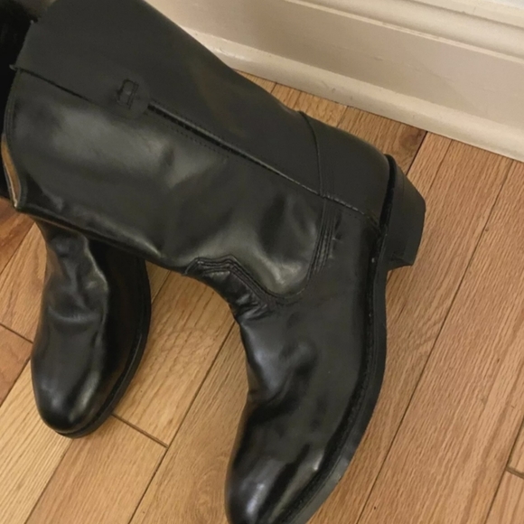 Lehigh Safety Boot Cowboy Style Steel Toe Mens - Picture 3 of 9